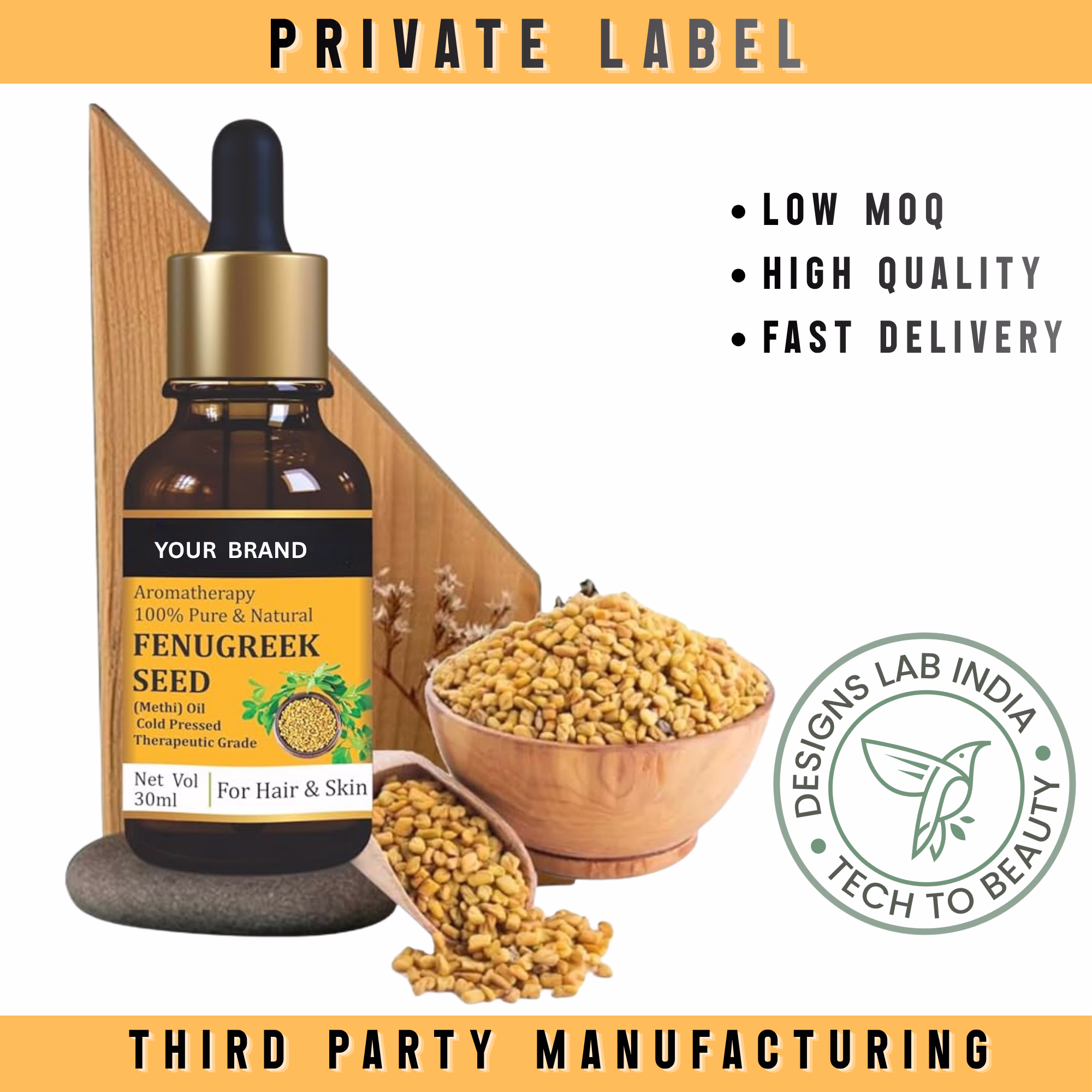 Methi (Fenugreek) Hair Oil
